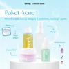 Suklay Anti Acne Paket 4 Set Cegah Jerawat & Repair Barrier (Face Wash + Toner + Serum + Cream)