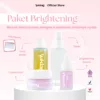 Suklay Brightening Skincare Paket 4 Set ( Face Wash + Toner + Serum + Cream 2in1 )