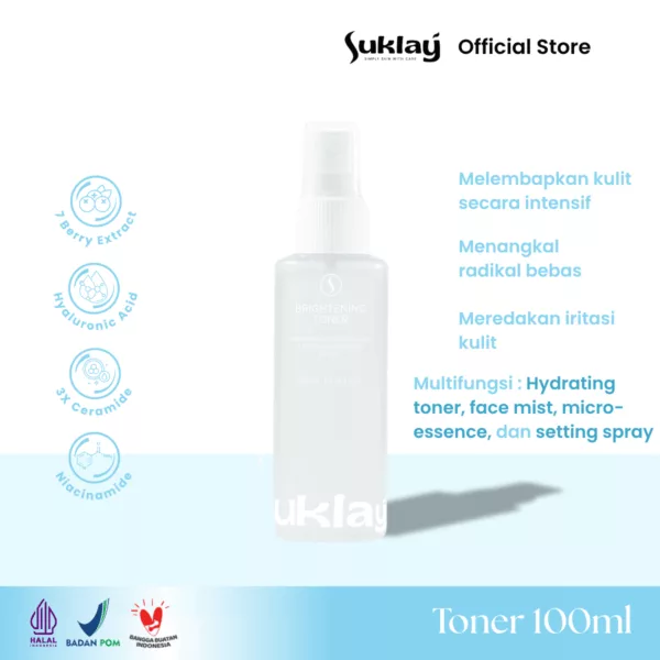 Suklay Toner Essence Brightening Calming Skin Barrier
