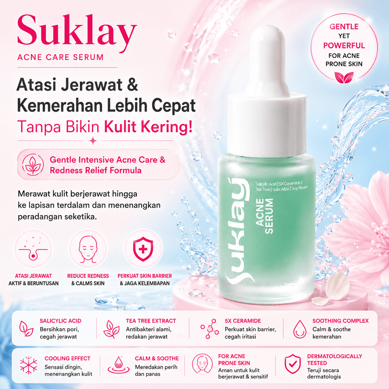 SUKLAY Ultimate Acne Set 4in1
